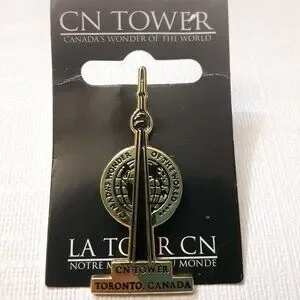CN Tower | Accessories | Cn Tower Pin Gold Tone | Poshmark